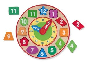 Melissa and Doug Shape Sorting Clock - All-Star Learning Inc. - Proudly Canadian
