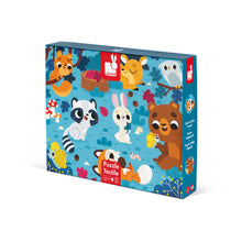 Janod Tactile Puzzle Forest Animals 20 Pieces - All-Star Learning Inc. - Proudly Canadian