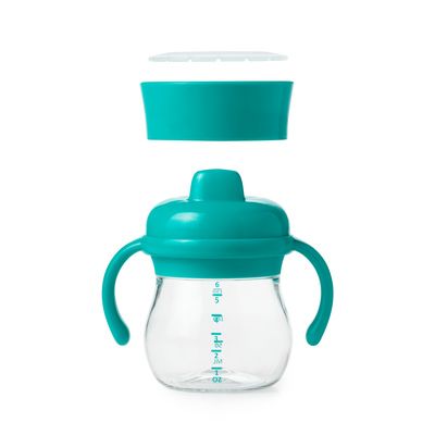 Oxo Tot Transition Sippy Cup Set 6oz Teal - All-Star Learning Inc. - Proudly Canadian
