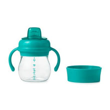 Oxo Tot Transitions Soft Spout Sippy Cup Set - Teal - All-Star Learning Inc. - Proudly Canadian
