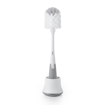 Oxo Tot Bottle Brush/Cleaner - Grey - All-Star Learning Inc. - Proudly Canadian